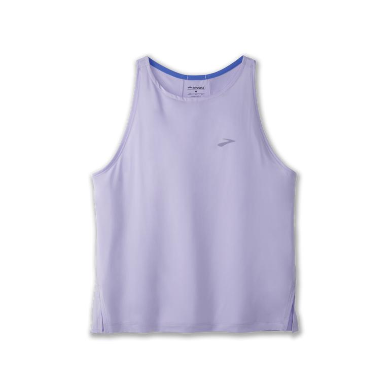 Brooks Sprint Free Breathable Women's Running Tank Top - Lavender Purple/Violet Dash (85917-VEOF)